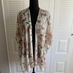 Flowy Floral Kimono
